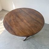 Table de vigneron en chêne, 1950