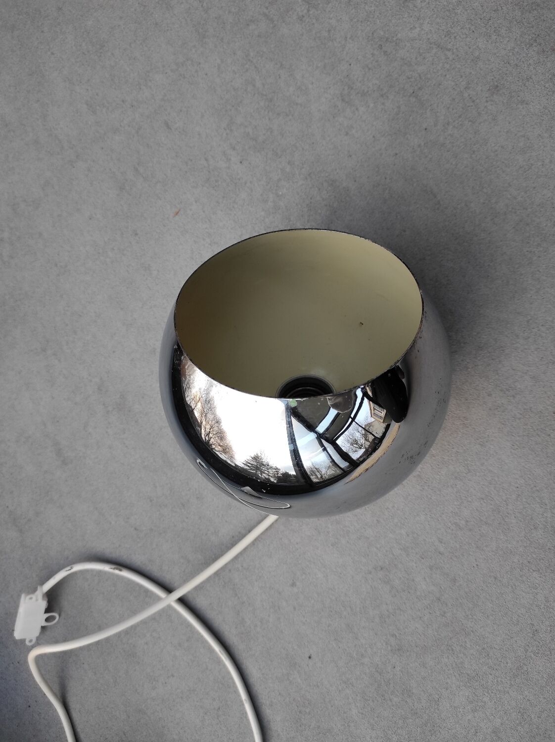 Eyeball 1970 stainless steel, chrome