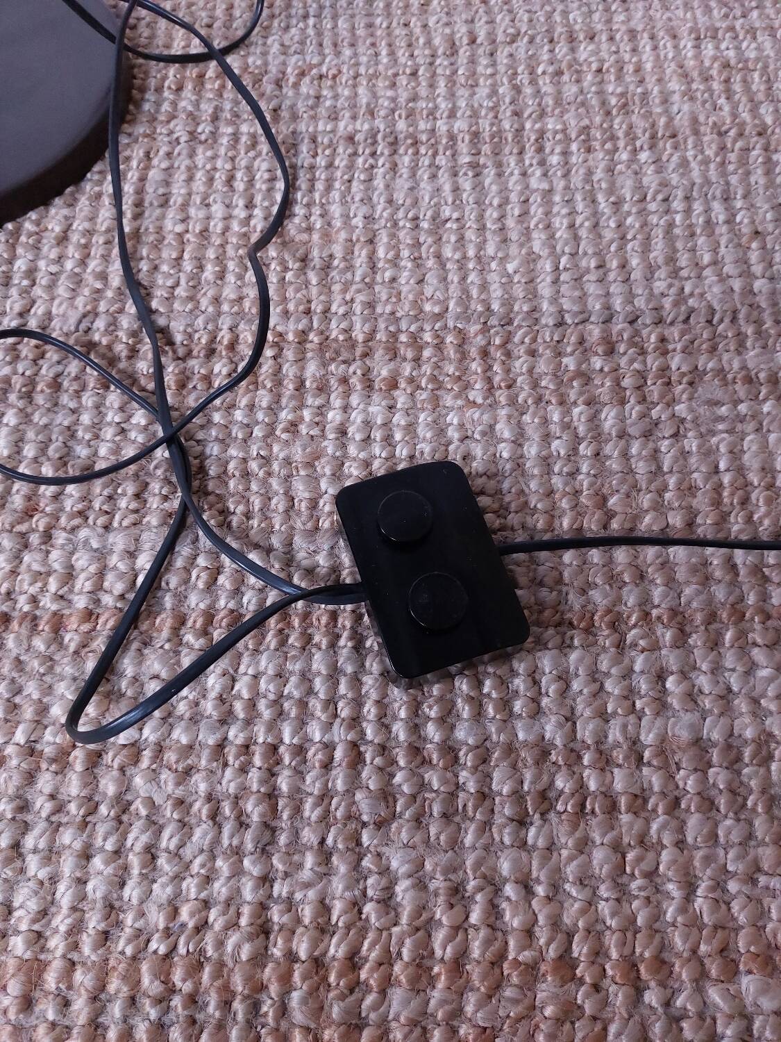 Lampadaire spots métal bois