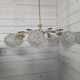 Vintage chandelier with 7 lights from the 60s/70s.