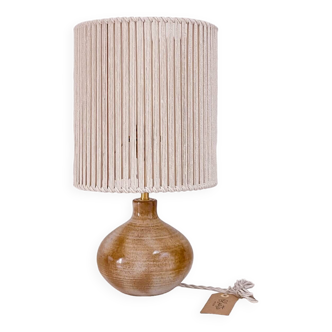 Sandstone lamp and cotton thread