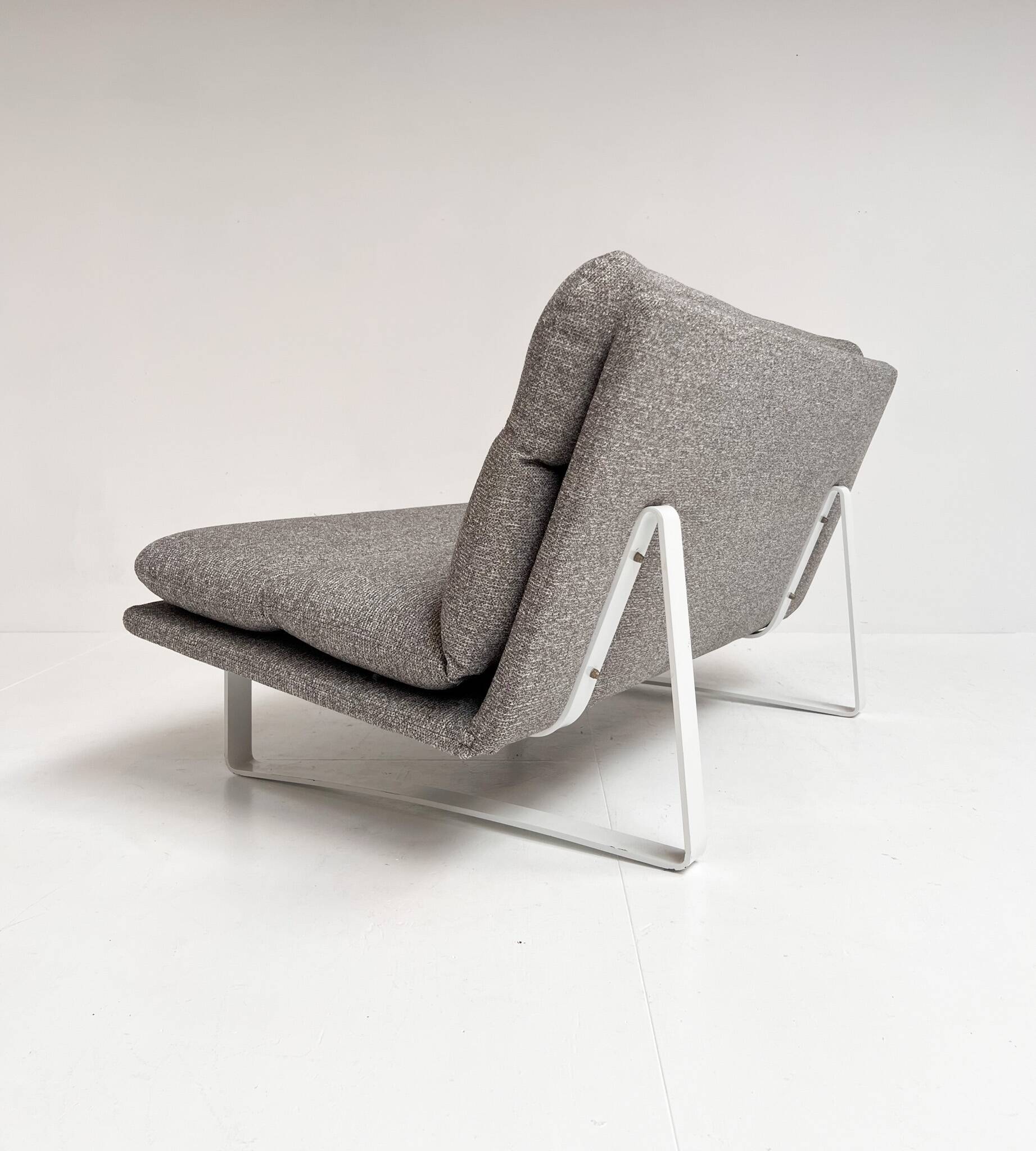 Reupholstered Artifort Kho Liang Ie 2-seats sofa, 1960s