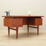 Teak desk, Danish design, 1970s, production: Denmark