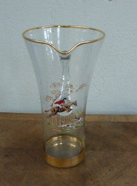 Carafe design glass and vintage 1950/1960
