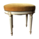 Louis XVl style velvet pouf