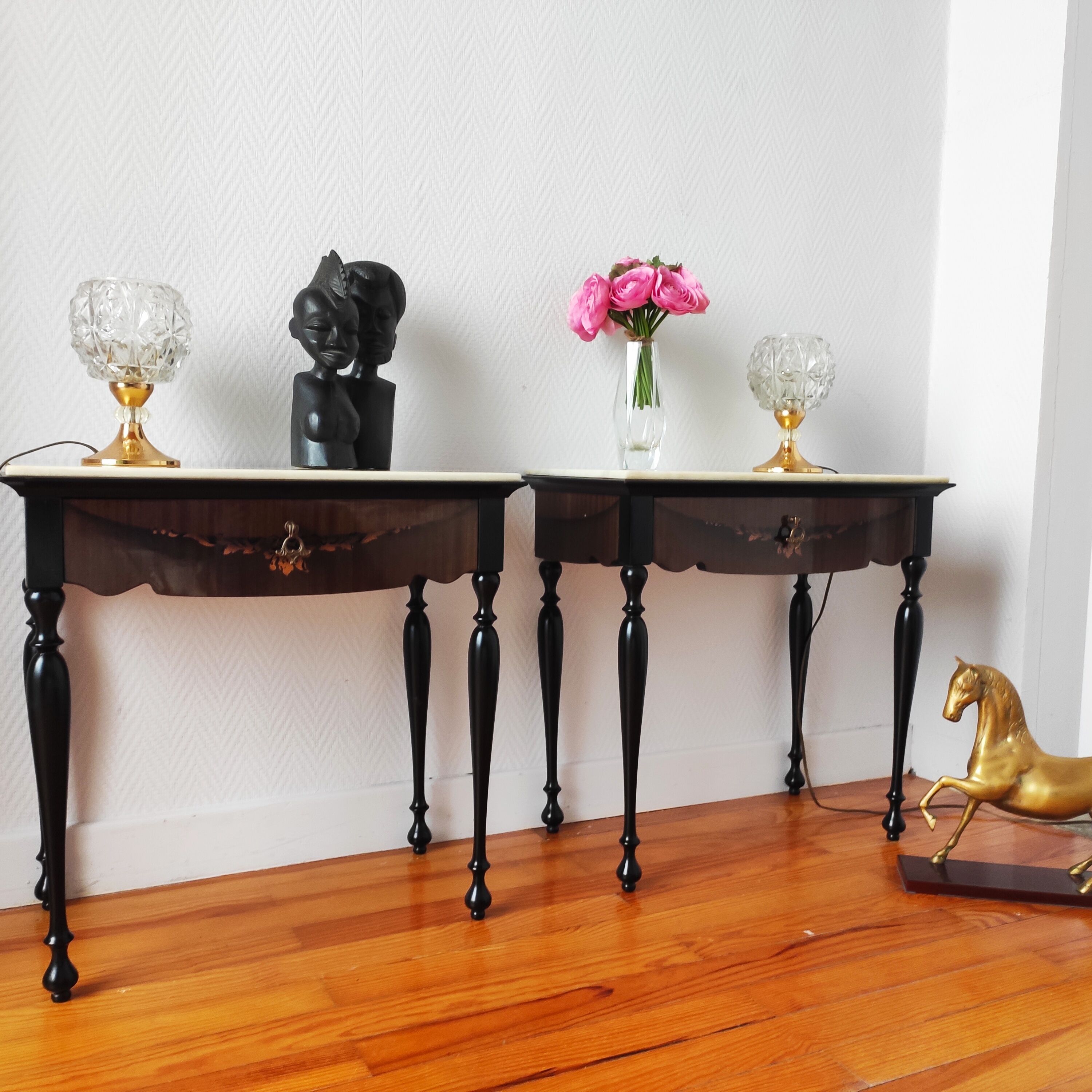 Pair of bedside tables