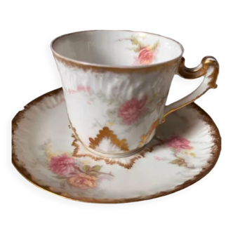 Limoges porcelain cup (Royal Limoges) Charles Field Haviland - Gérard Dufraisseix and Morel)