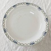 Large hollow dish iron earth Company Amandinoise