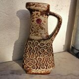 Vase jug bay vest germany style fat lava 1960