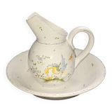 Vase Moustiers workshop A.Baratta (A.B)