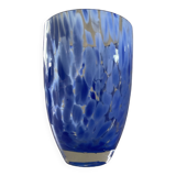 Vintage vase in speckled glass paste