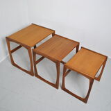 Gplan teak trundle table 1970