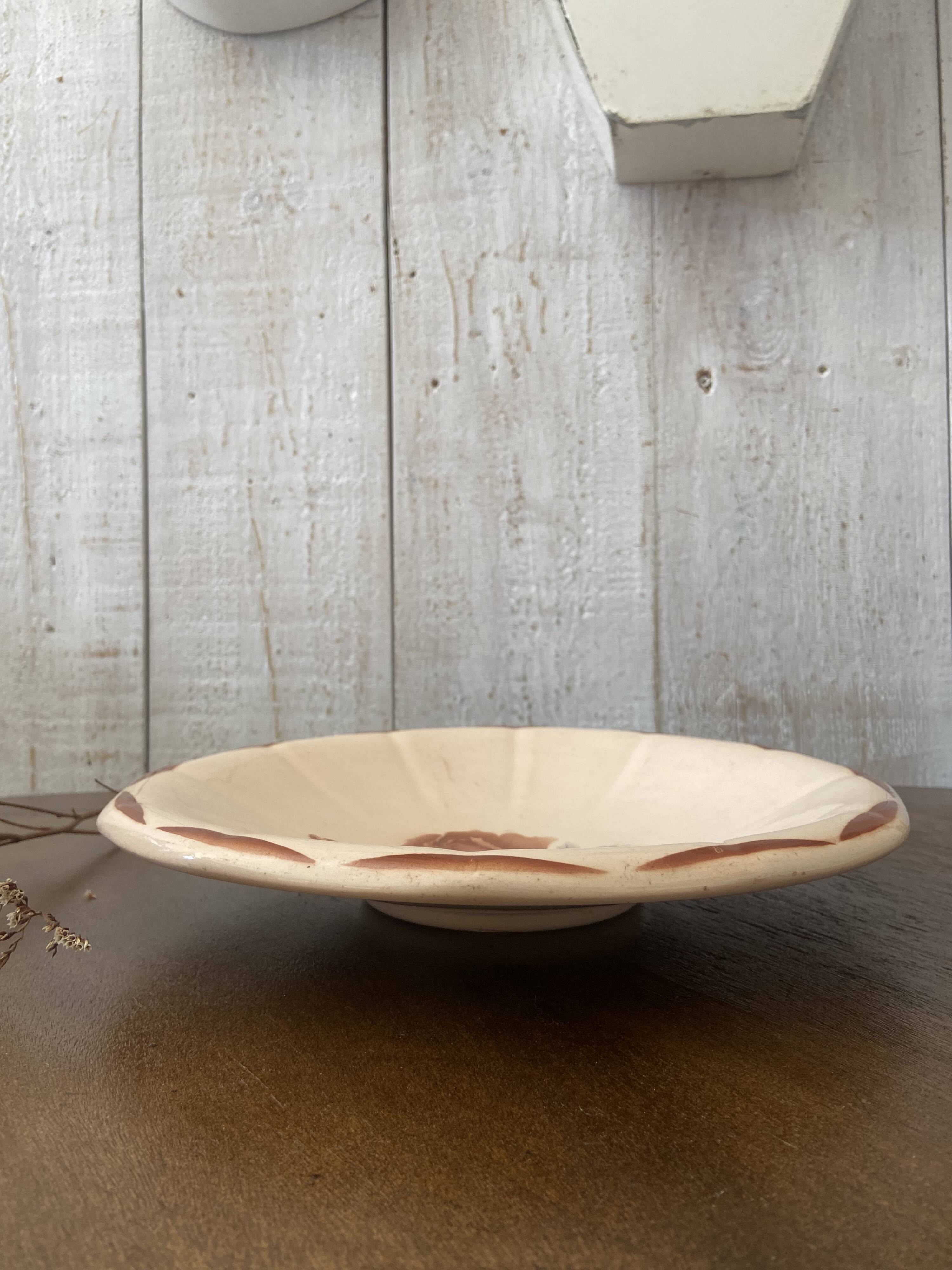 Pair of plates Digoin Sarreguemines