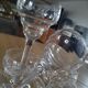 6 verres à pied anciens