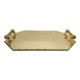 Plateau Art Déco biseauté vintage St Gobain
