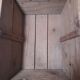 Wooden box trapezoidal