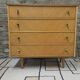 Commode 4 tiroirs année 1970 vintage