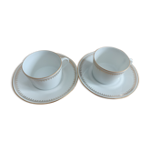Duo porcelain mocha cup from Sologne larcheveque 5