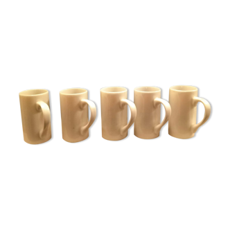 Lot de 5 tasses à saké