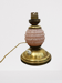 Pink Clichy glass bedside lamp