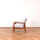 Fauteuil lounge Mid-Century par Illum Wikkelsø, années 1960.