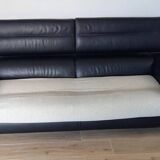3-seater leather sofa Roche Bobois
