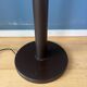 Vintage mushroom floor lamp in brown acrylic glass