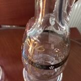 Service à liqueur en cristal émaillé 10 pièces