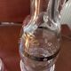 Service à liqueur en cristal émaillé 10 pièces
