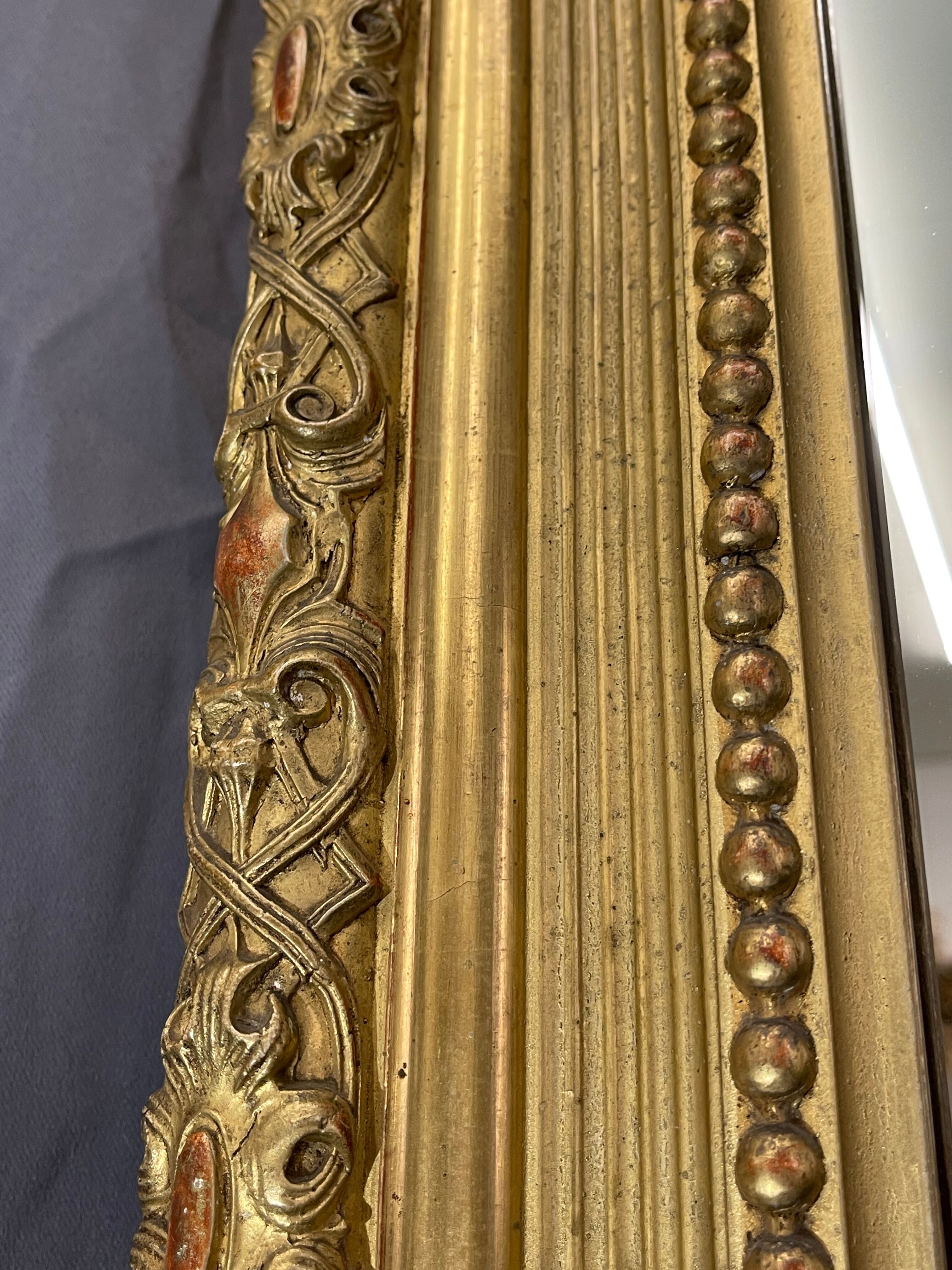 Mirror 166 x 121 old louis-philippe era very good condition