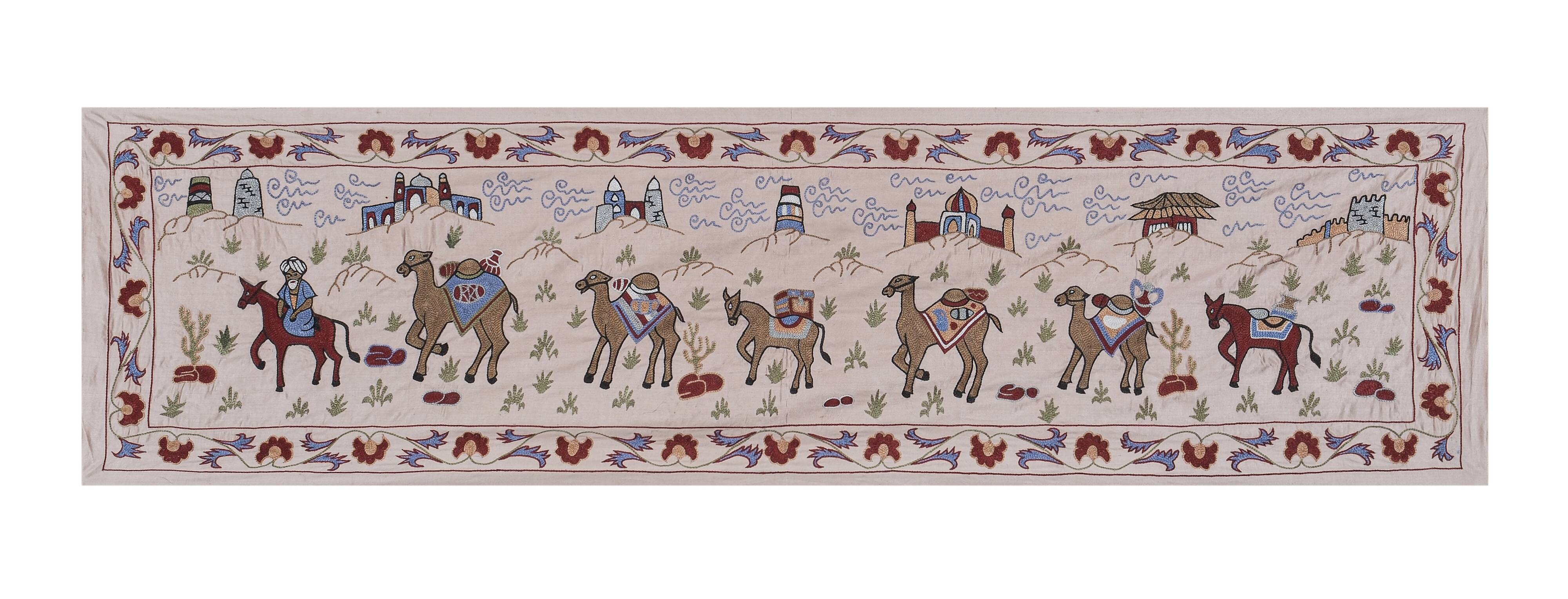 Tapis noué à la main, tapis turc vintage 54x190 cm