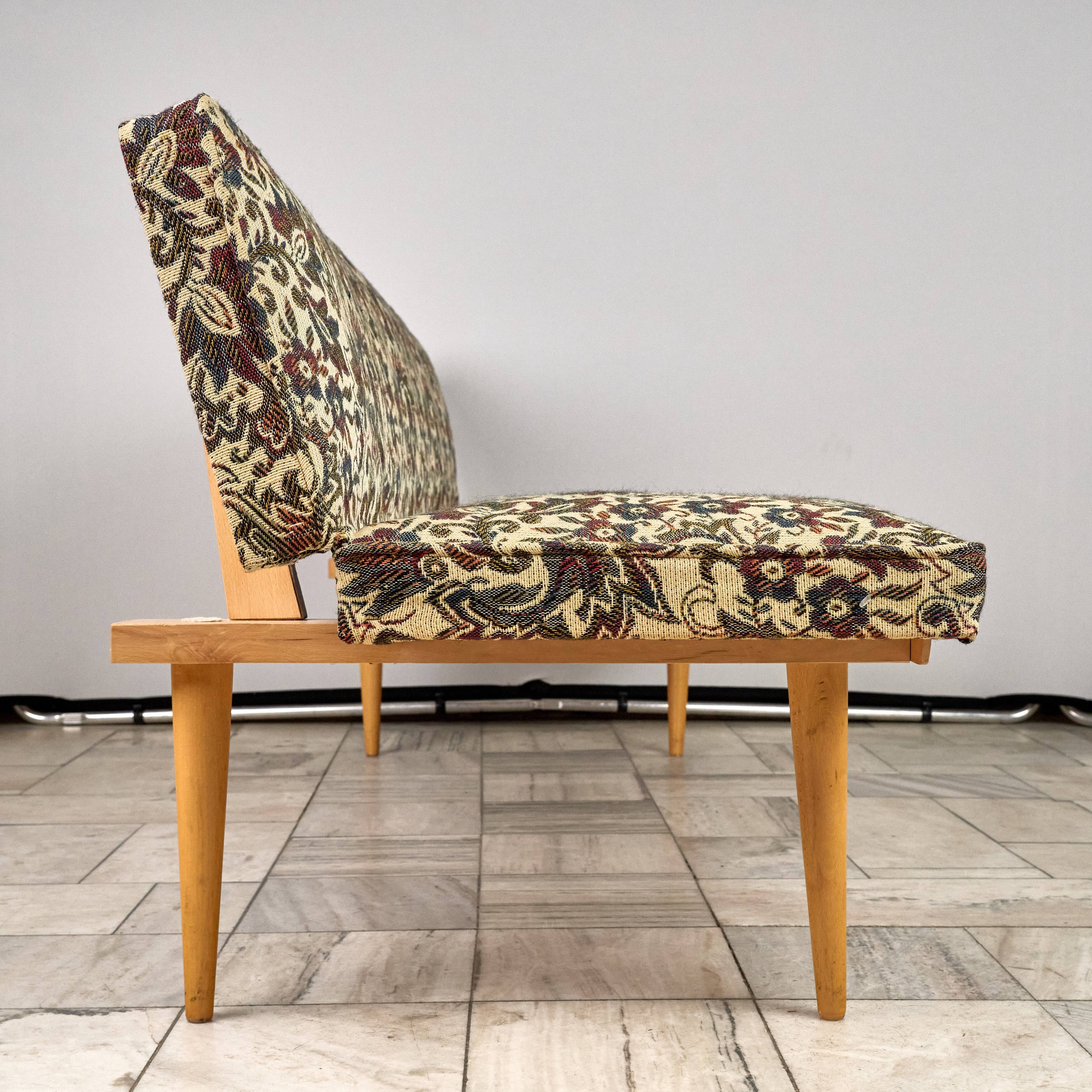 Vintage Sofa by Miroslav Navrátil for Interiér Praha, 1960s, Czechoslovakia