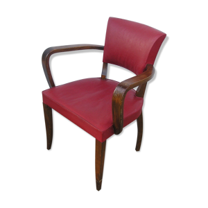 Fauteuil bridge skaï