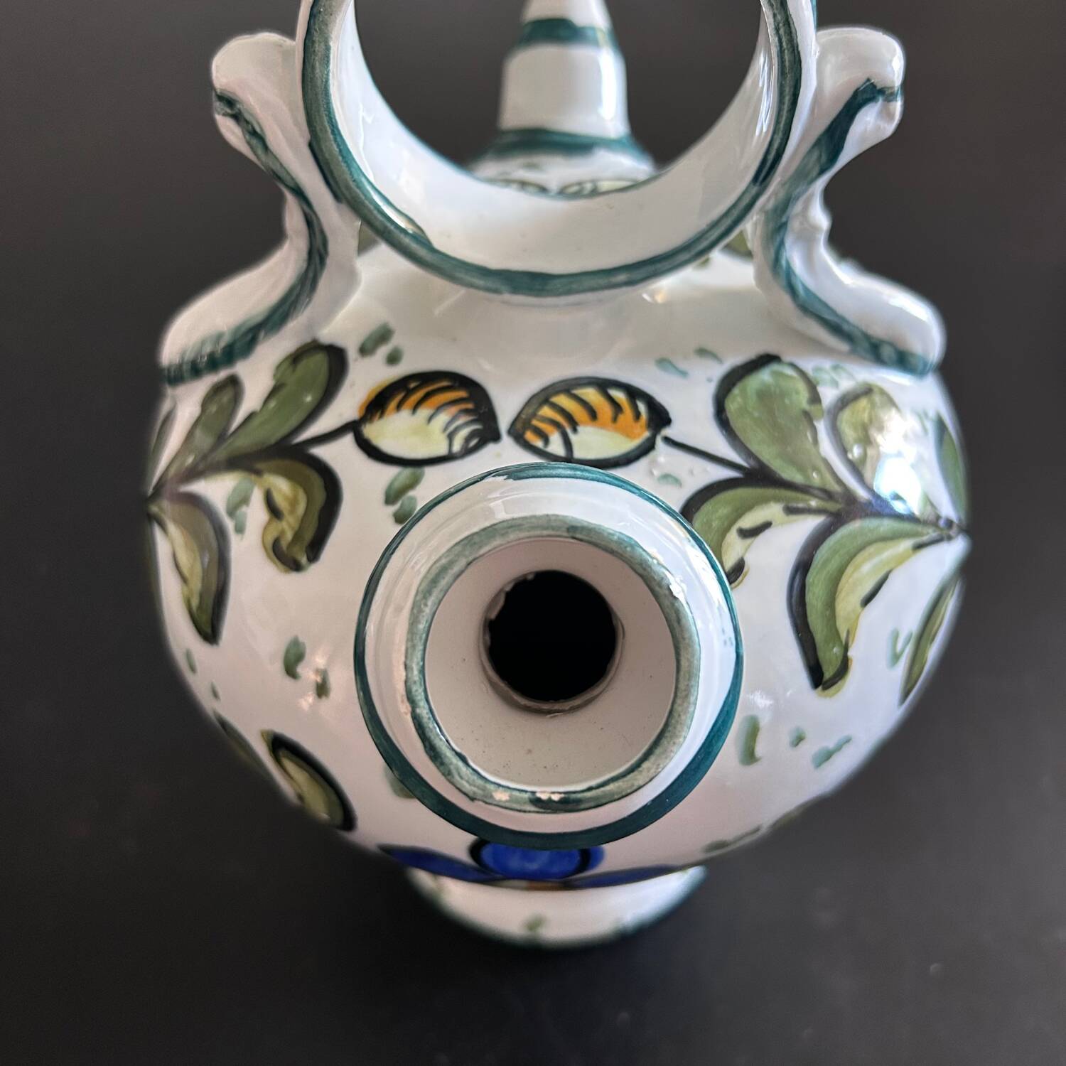 Spanish handcrafted earthenware pot