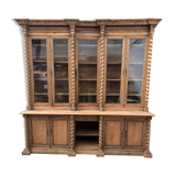 Oak apothecary cabinet, 19th century.