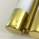 Wall lights brass & glass opal of limburg 1970 s