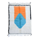 Tapis berbère tissé main en laine taille 200 x 300 cm