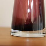Blown glass vase "Hysteria" - vintage design made in Romania