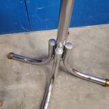 Vintage chrome parrot coat rack