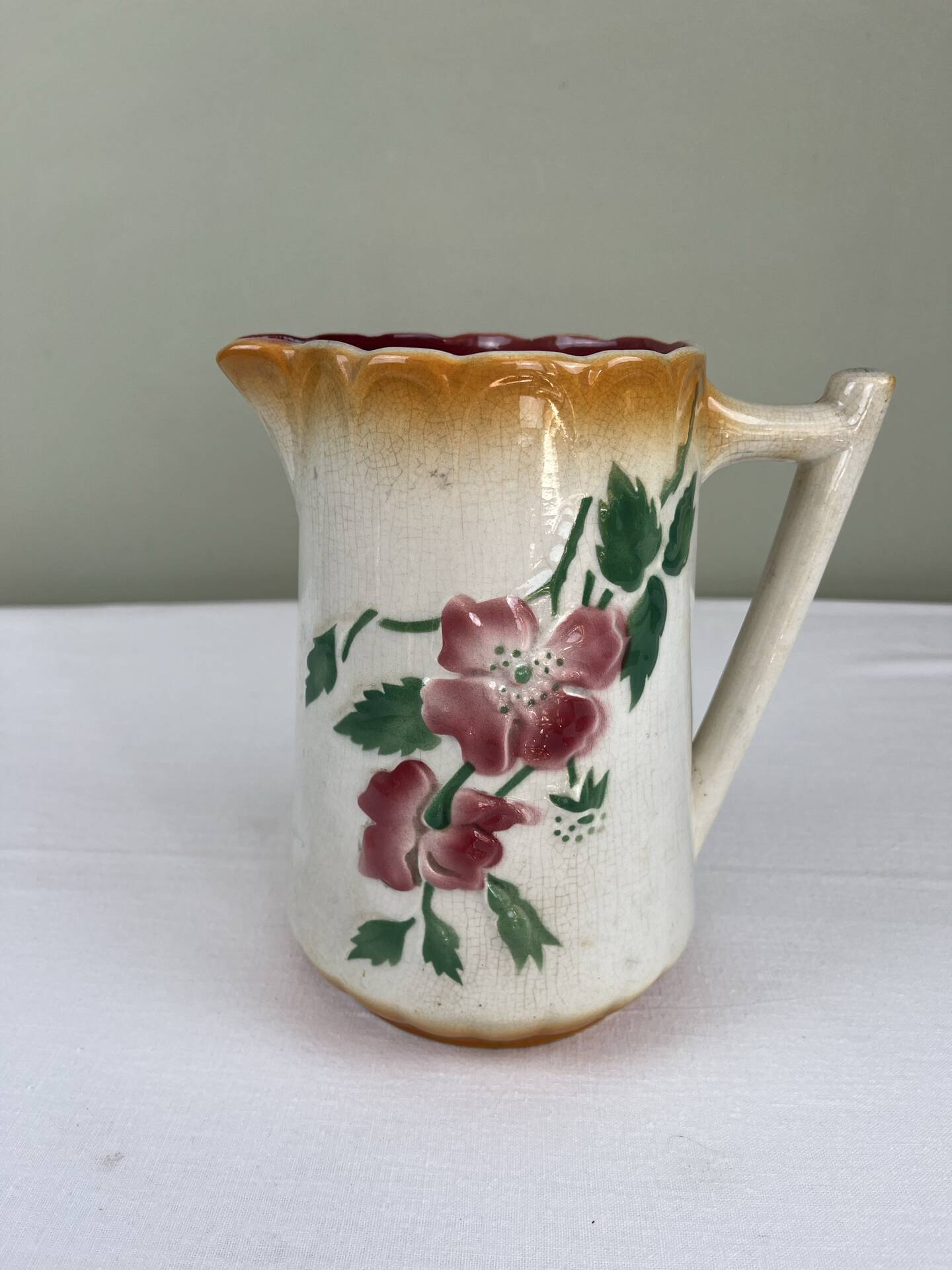 Old slipware jug