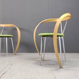 Revers Dining Chairs by Andrea Branzi for Cassina, 1993, Set of 6