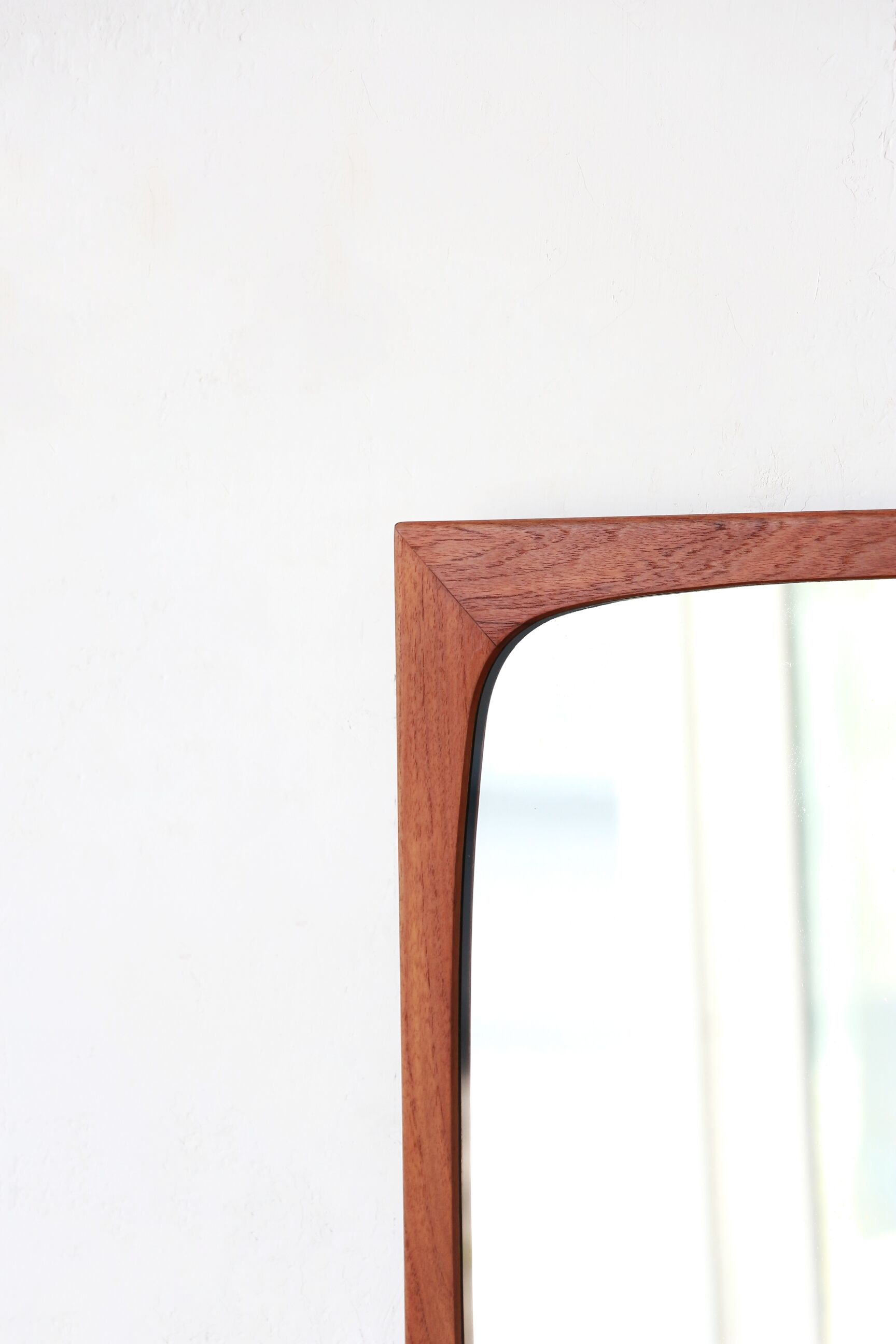 Square Teak Mirror - Scandinavian (4.7)