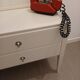 White 4-drawer sideboard
