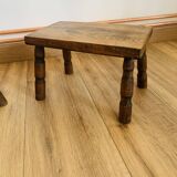Pair of small rectangular stools