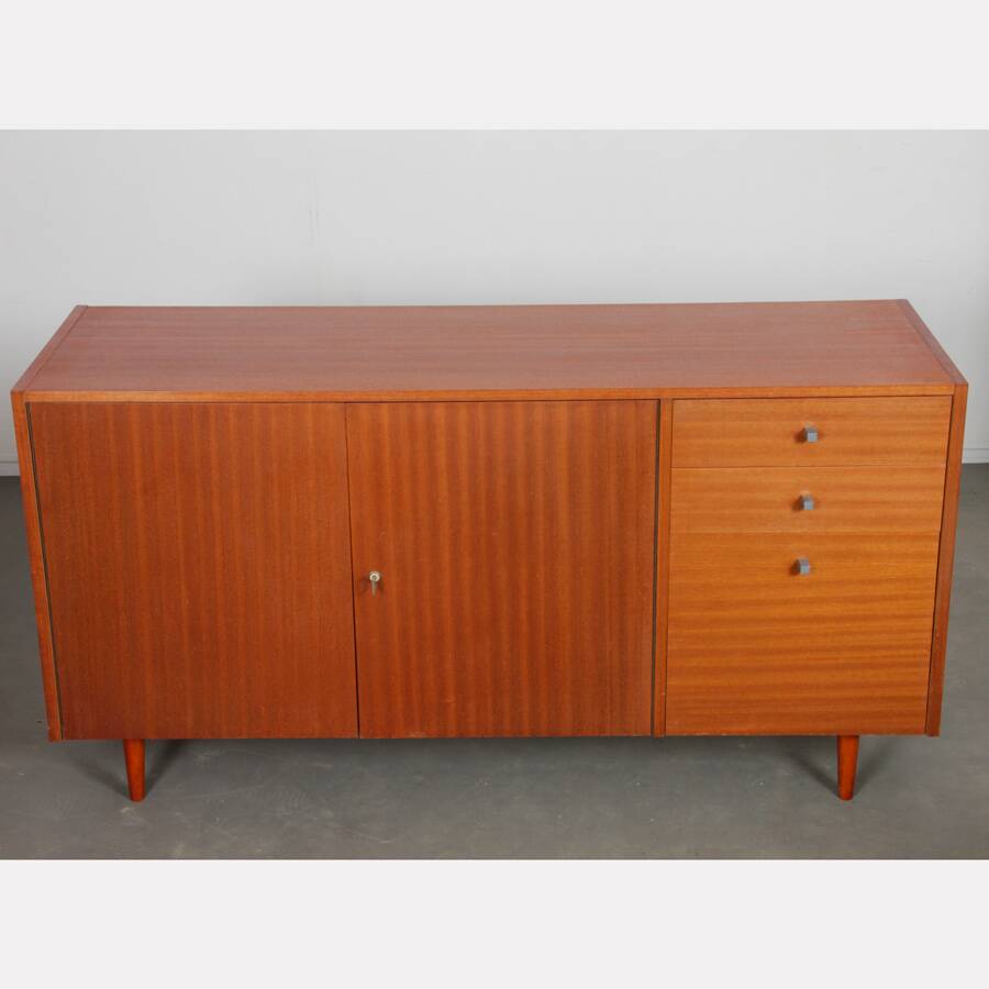 Wooden sideboard produced by Drevozpracujici podnik, 1960