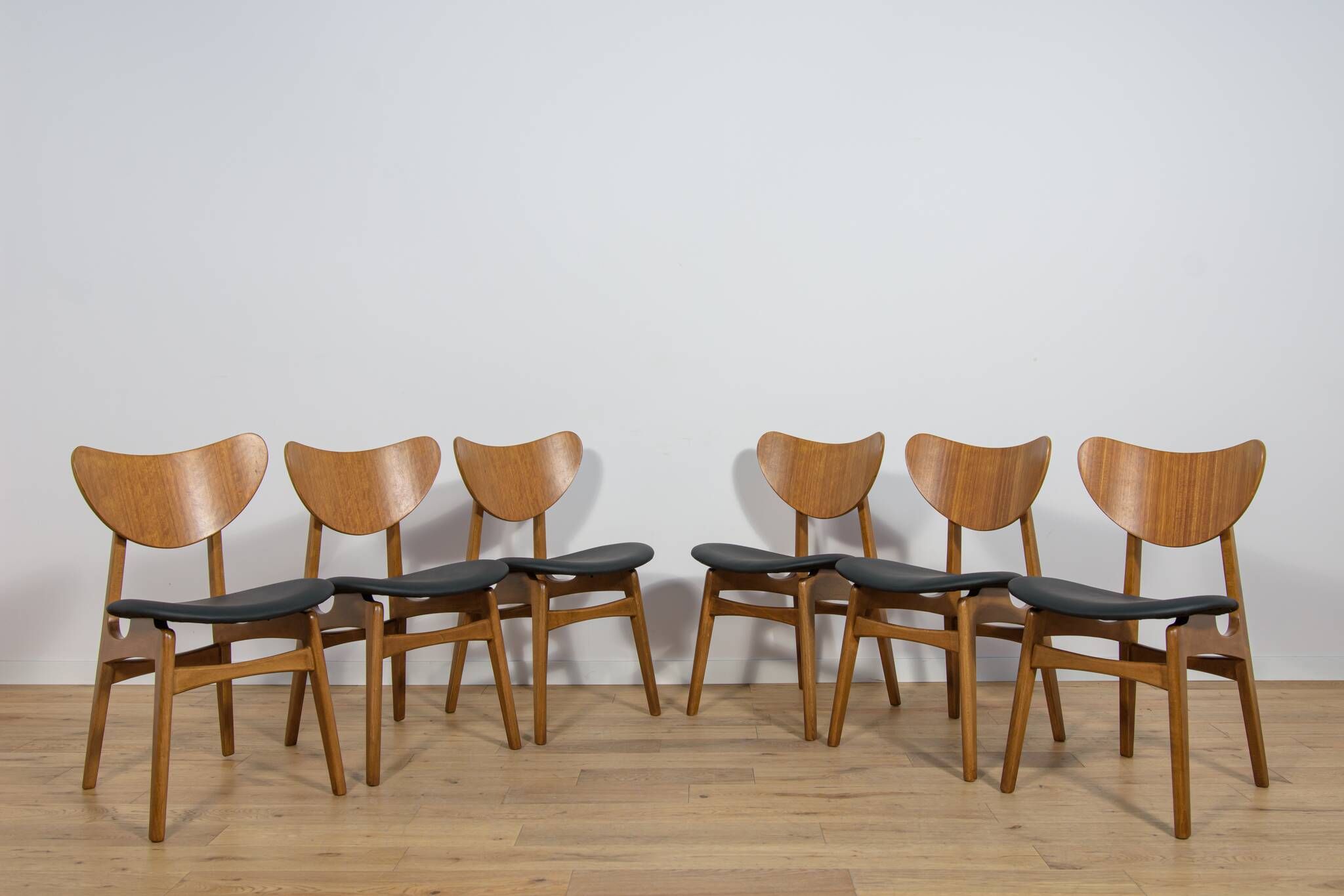 Chaises de salle à manger Librenza du milieu du siècle de G-Plan, années 1950, Royaume-Uni.