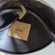 Mcm brutalist Burned copper glass Peill Putzler lamp