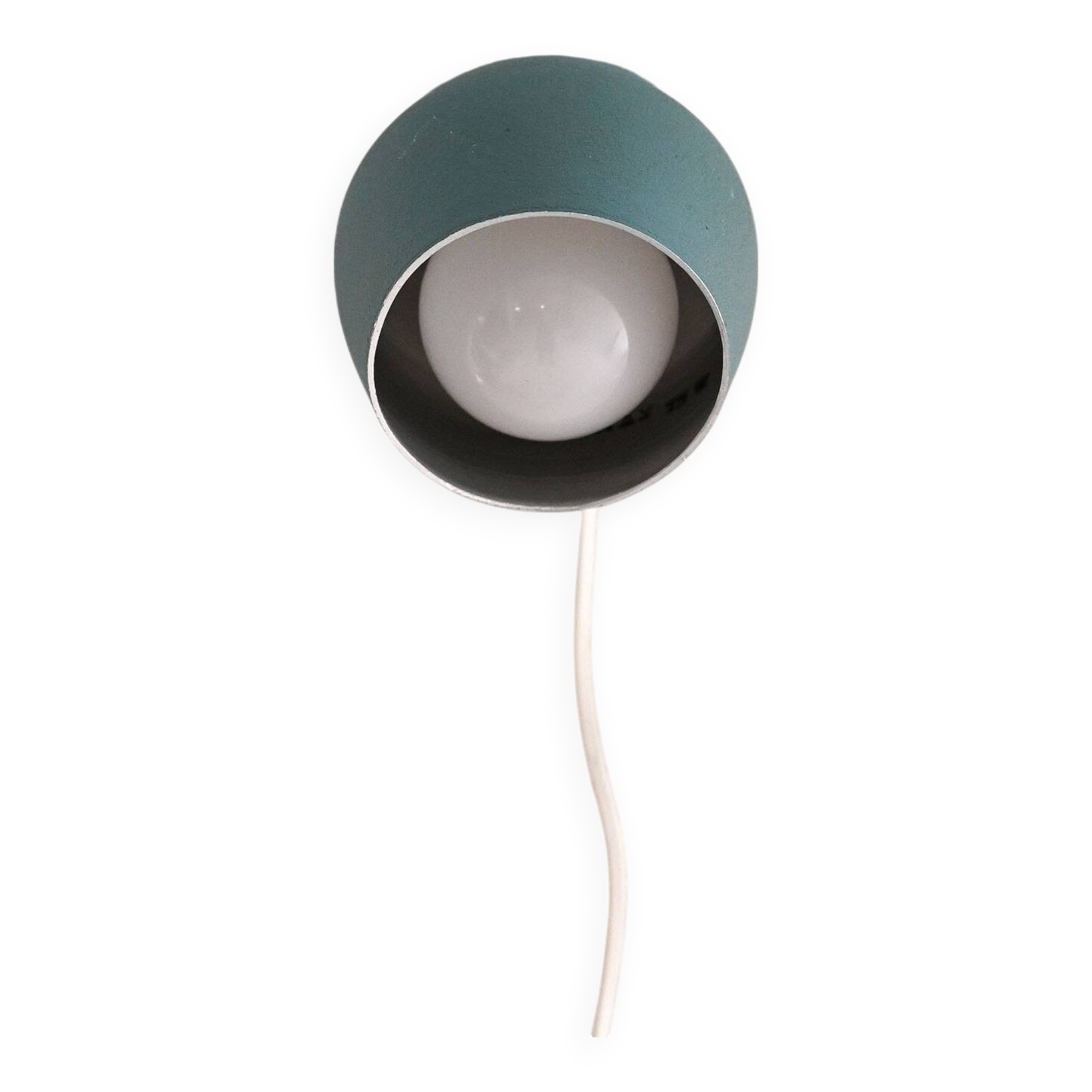 1950s/60s Scandinavian Blue Wall Lamp