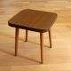 Rockabilly wooden plant stand, vintage from the 1950s