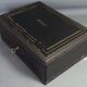 Old travel box for sewing and other Napoleon III